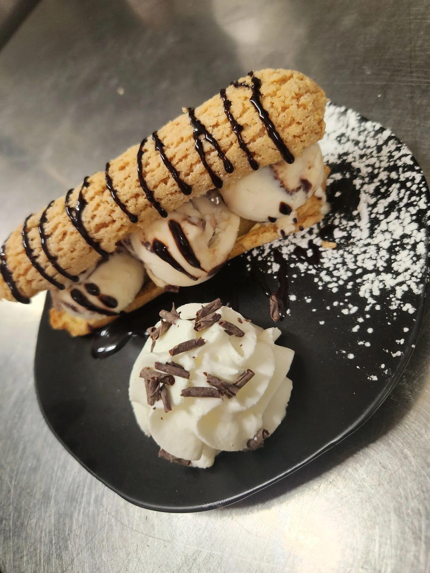 Dessert glacé du Racer Café
